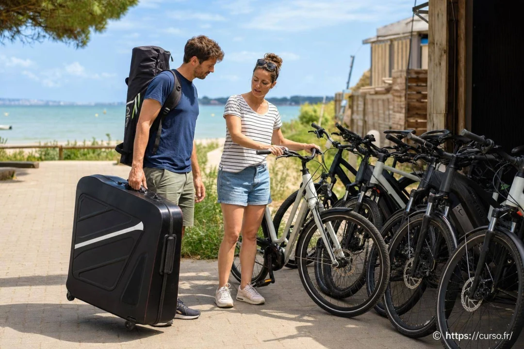 Location de vélo en vacances : quand louer plutôt que transporter