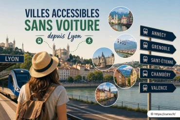 Villes accessibles sans voiture depuis Lyon : où partir facilement ?