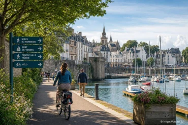 Vannes sans voiture : explorer le golfe, le port et les déplacements doux