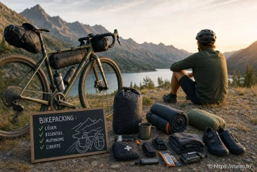 Débuter le bikepacking : voyager léger sans rien oublier