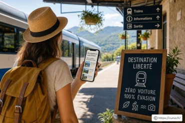 Trouver une escapade de dernière minute sans voiture