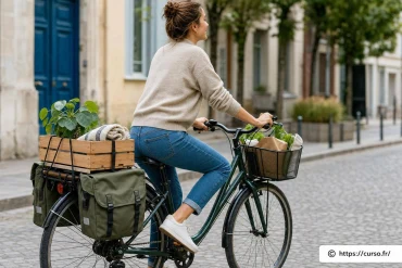 Transporter ses affaires à vélo sans sac à dos : les meilleures solutions