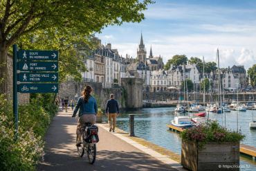 Vannes sans voiture : explorer le golfe, le port et les déplacements doux